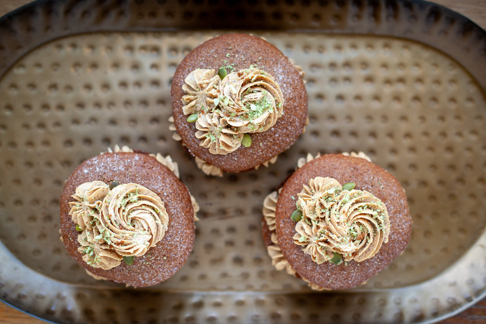 Pumpkin Spice Brown Sugar Espresso Whoopie Pie Available Thursday-Sunday in October