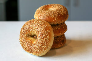 SATURDAY SPECIAL - Sesame Bagel 4-Pack