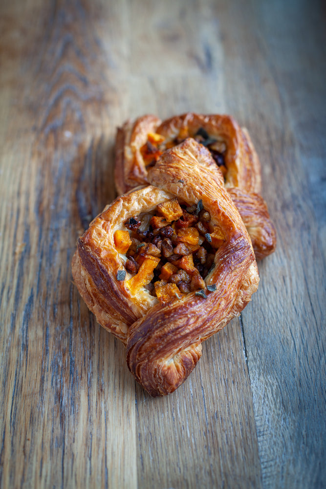 Butternut Squash Candied Walnut Danish